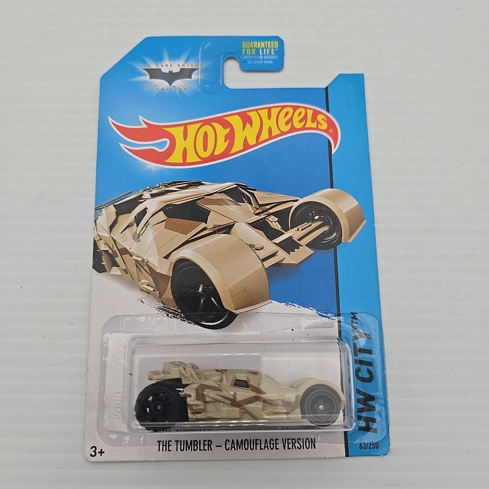 Hot Wheels - The Dark Knight Trilogy #63 The Tumbler- Camouflage Version